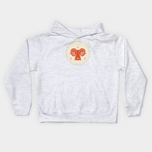 Aries Kids Hoodie by Javio